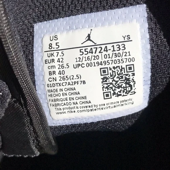 Air Jordan 1 Mid Crimson Tint Size 8.5 - Picture 6 of 7